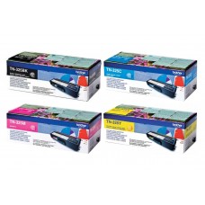 Set Cartuse Toner Brother Original 1x TN325BK Negru, 1x TN325C Cyan, 1x TN325M Magenta, 1x TN325Y Galben, 14500 Pagini si stick USB