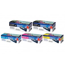 Set Cartuse Toner Brother Original 2x TN325BK Negru, 1x TN325C Cyan, 1x TN325M Magenta, 1x TN325Y Galben, 18500 Pagini si stick USB