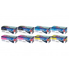Set Cartuse Toner Brother Original 2x TN325BK Negru, 2x TN325C Cyan, 2x TN325M Magenta, 2x TN325Y Galben, 29000 Pagini si stick USB