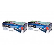 Set Cartuse Toner Brother Original 2x TN328BK Negru 12000 Pagini si stick USB