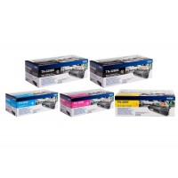 Set Cartuse Toner Brother Original 2x TN329BK Negru, 1x TN329C Cyan, 1x TN329M Magenta, 1x TN329Y Galben, 30000 Pagini si stick USB