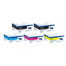 Set Cartuse Toner Brother Original 2x TN421BK Negru, 1x TN421C Cyan, 1x TN421M Magenta, 1x TN421Y Galben, 11400 Pagini si stick USB