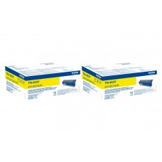Set Cartuse Toner Brother Original 2x TN423Y Galben 8000 Pagini si stick USB