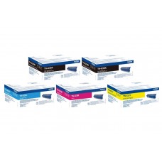 Set Cartuse Toner Brother Original 2x TN423BK Negru, 1x TN423C Cyan, 1x TN423M Magenta, 1x TN423Y Galben, 25000 Pagini si stick USB