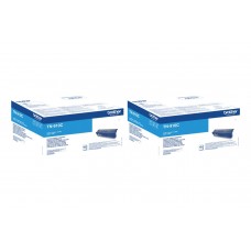 Set Cartuse Toner Brother Original 2x TN910C Cyan 18000 Pagini si stick USB