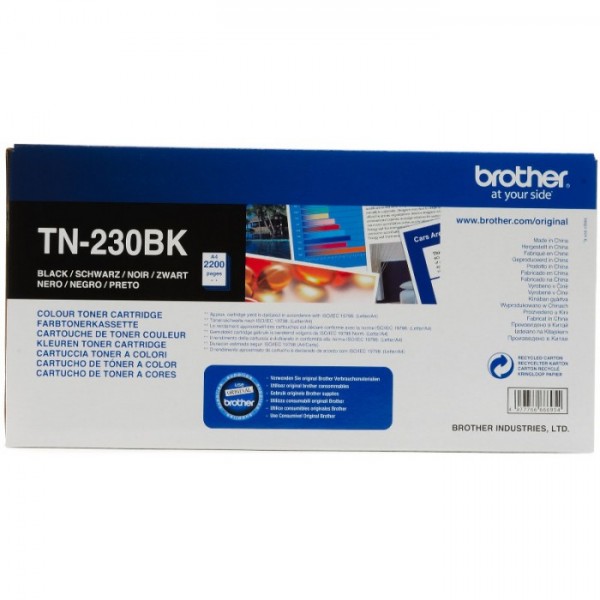 Cartus toner Brother Original TN230BK Negru 2200 Pagini