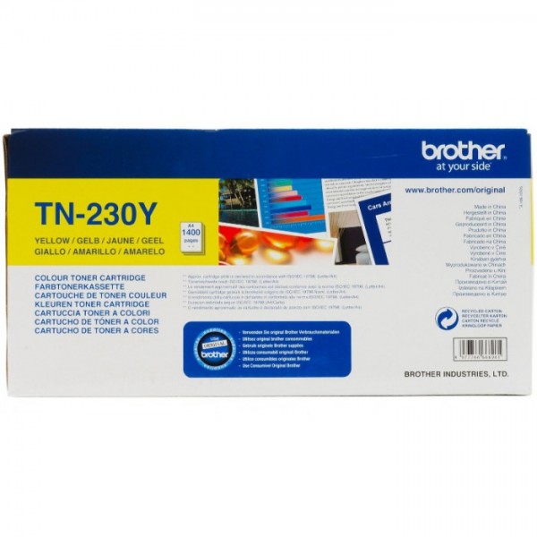 Cartus toner Brother Original TN230Y Galben 1400 Pagini