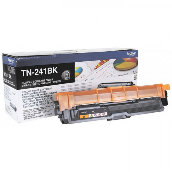 Cartus toner Brother Original TN241BK Negru 2500 Pagini