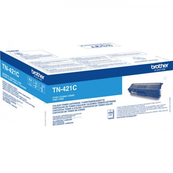 Cartus toner Brother Original TN421C Cyan 1800 Pagini