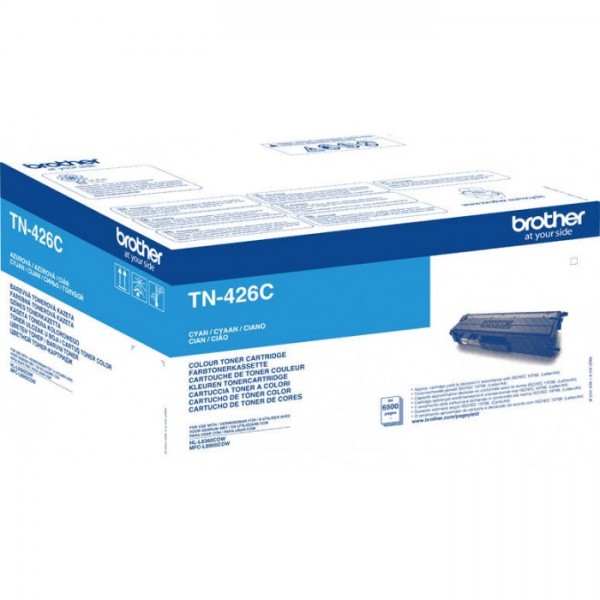 Cartus toner Brother Original TN426C Cyan 6500 Pagini