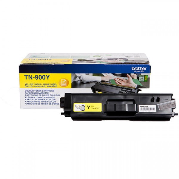 Cartus toner Brother Original TN900Y Galben 6000 Pagini