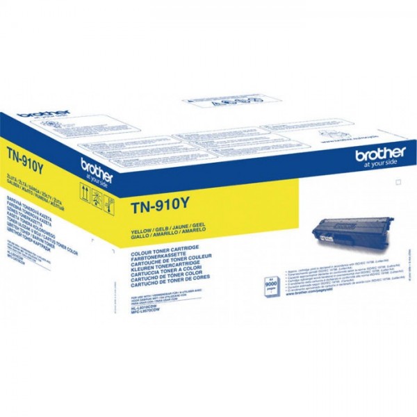 Cartus toner Brother Original TN910Y Galben 9000 Pagini