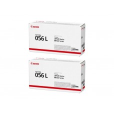 Pachet Cartuse Toner Original Canon 2x CRG-056LB Negru 10200 pagini si stick USB