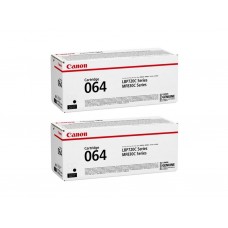 Pachet Cartus Toner Original Canon 2x CRG-064B Negru 12000 pagini si stick USB