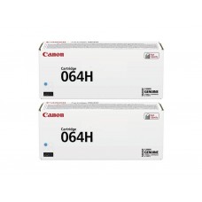 Pachet Cartus Toner Original Canon 2x CRG-064HC Cyan 21000 pagini si stick USB