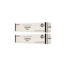 Pachet Cartuse Toner Original Canon 2x C-EXV18B Negru 16800 pagini si stick USB