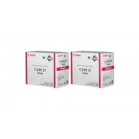 Pachet Cartuse Toner Original Canon 2x C-EXV21M Magenta 28000 pagini si stick USB