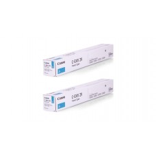 Pachet Cartuse Toner Original Canon 2x C-EXV29C Cyan 54000 pagini si stick USB