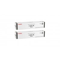 Pachet Cartuse Toner Original Canon 2x C-EXV38B Negru 68400 pagini si stick USB