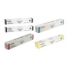 Pachet Cartuse Toner Original Canon 2x C-EXV47B Negru, 1x C-EXV47C Cyan, 1x C-EXV47M Magenta, 1x C-EXV47Y Galben, 102500 pagini si stick USB