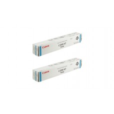 Pachet Cartuse Toner Original Canon 2x C-EXV47C Cyan 43000 pagini si stick USB