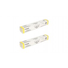 Pachet Cartuse Toner Original Canon 2x C-EXV47Y Galben 43000 pagini si stick USB