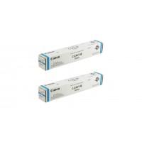 Pachet Cartuse Toner Original Canon 2x C-EXV48C Cyan 23000 pagini si stick USB