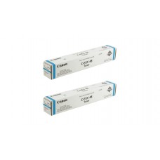 Pachet Cartuse Toner Original Canon 2x C-EXV48C Cyan 23000 pagini si stick USB