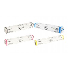 Pachet Cartuse Toner Original Canon 1x C-EXV49B Negru, 1x C-EXV49C Cyan, 1x C-EXV49M Magenta, 1x C-EXV49Y Galben, 93000 pagini si stick USB