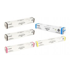Pachet Cartuse Toner Original Canon 2x C-EXV49B Negru, 1x C-EXV49C Cyan, 1x C-EXV49M Magenta, 1x C-EXV49Y Galben, 129000 pagini si stick USB