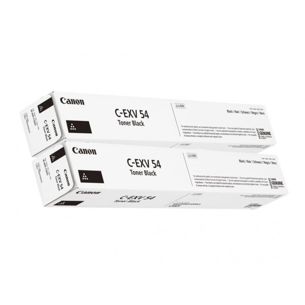 Pachet Cartuse Toner Original Canon 2x C-EXV54B Negru 31000 pagini si stick USB
