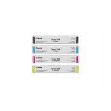 Pachet Cartuse Toner Original Canon 1x 034B Negru, 1x 034C Cyan, 1x 034M Magenta, 1x 034Y Galben, 33900 pagini si stick USB