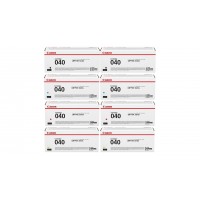 Pachet Cartuse Toner Original Canon 2x CRG-040B Negru, 2x CRG-040C Cyan, 2x CRG-040M Magenta, 2x CRG-040Y Galben, 45000 pagini si stick USB