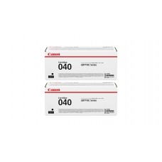 Pachet Cartuse Toner Original Canon 2x CRG-040B Negru 12600 pagini si stick USB