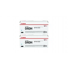 Pachet Cartuse Toner Original Canon 2x CRG-040HC Cyan 20000 pagini si stick USB