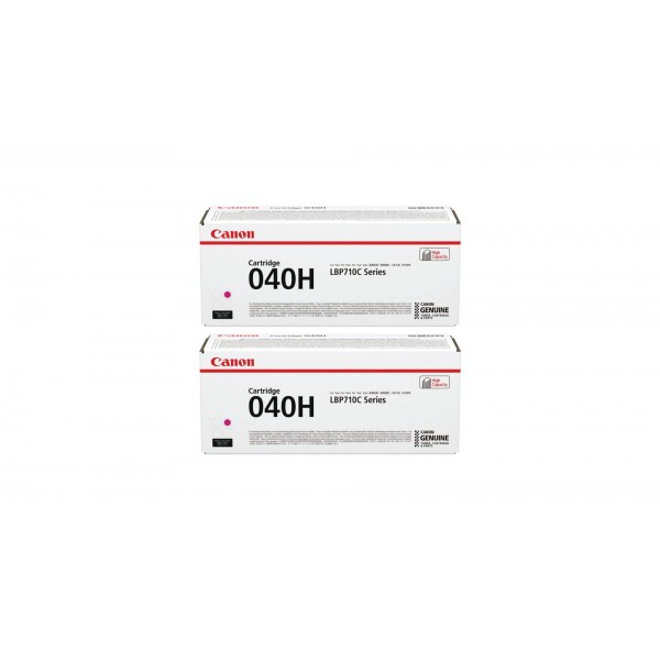 Pachet Cartuse Toner Original Canon 2x CRG-040HM Magenta 20000 pagini si stick USB