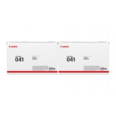 Pachet Cartuse Toner Original Canon 2x CRG-041B Negru 20000 pagini si stick USB