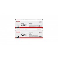 Pachet Cartuse Toner Original Canon 2x CRG-045HB Negru 5600 pagini si stick USB