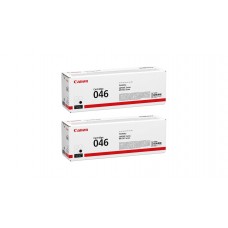 Pachet Cartuse Toner Original Canon 2x CRG-046B Negru 4400 pagini si stick USB