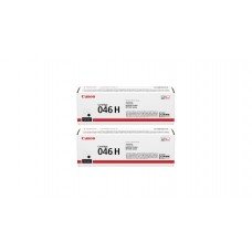 Pachet Cartuse Toner Original Canon 2x CRG-046HB Negru 12600 pagini si stick USB
