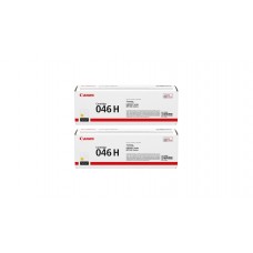 Pachet Cartuse Toner Original Canon 2x CRG-046HY Galben 10000 pagini si stick USB