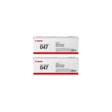 Pachet Cartuse Toner Original Canon 2x CRG-047B Negru 3200 pagini si stick USB