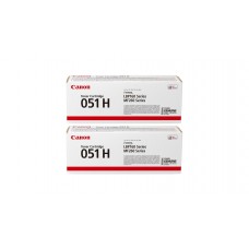 Pachet Cartuse Toner Original Canon 2x CRG-051HB Negru 8200 pagini si stick USB