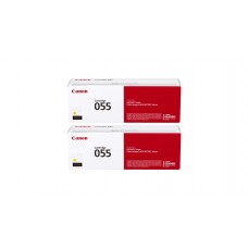 Pachet Cartuse Toner Original Canon 2x CRG055Y Galben 4200 pagini si stick USB