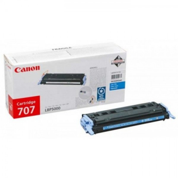 Cartus Toner Original Canon CRG-707C Cyan 2000 pagini