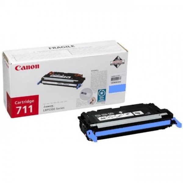 Cartus Toner Original Canon CRG-711C Cyan 6000 pagini