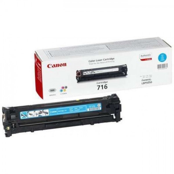 Cartus Toner Original Canon CRG-716C Cyan 1500 pagini