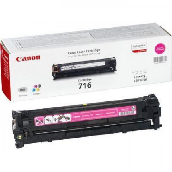 Cartus Toner Original Canon CRG-716M Magenta 1500 pagini