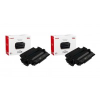 Pachet Cartuse Toner Original Canon 2x CRG-724HB Negru 25000 pagini si stick USB