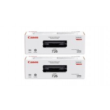 Pachet Cartuse Toner Original Canon 2x CRG-726B Negru 4200 pagini si stick USB